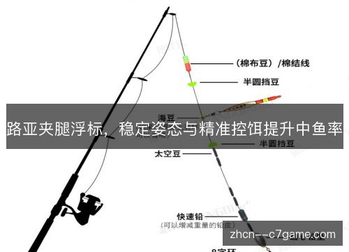 路亚夹腿浮标，稳定姿态与精准控饵提升中鱼率